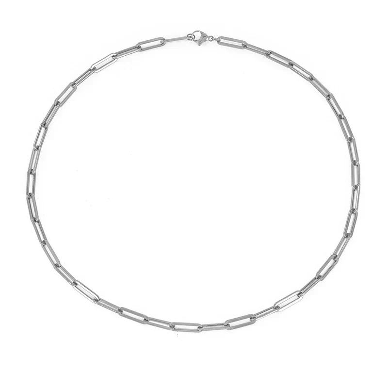 Elegancki naszyjnik Archen | Białe złoto - Image 2